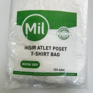Şeffaf Hışır Atlet Poşet 150 adet
