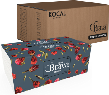 Brava Poşet Mendil 40×250